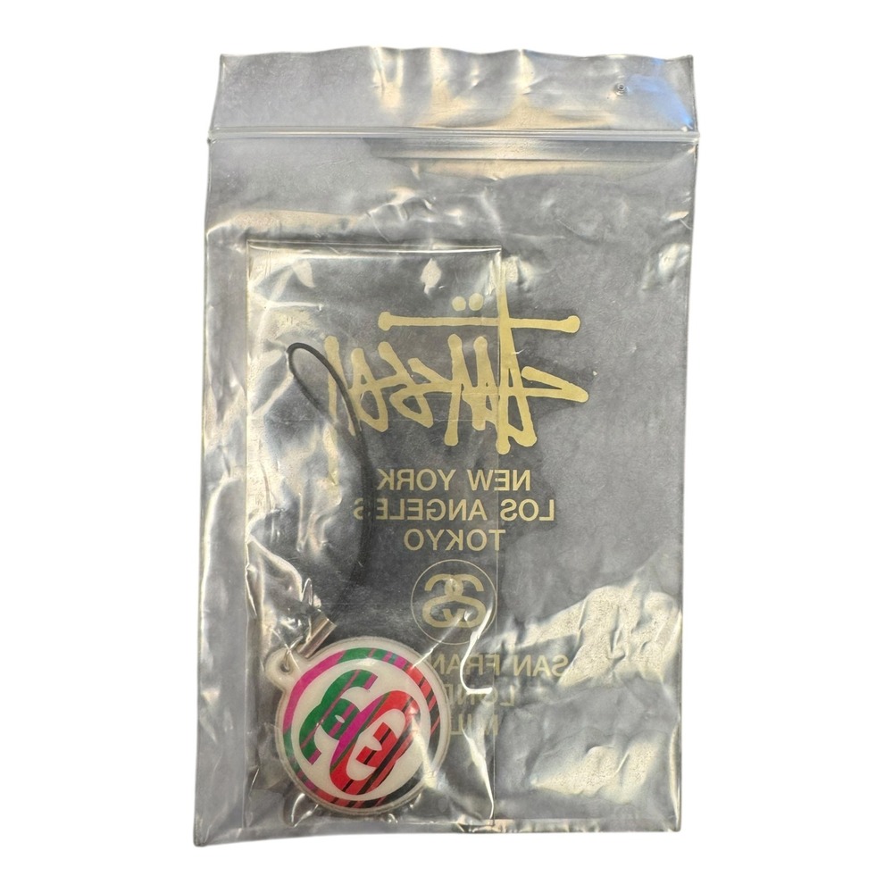 Stussy Phone Charm Unisex OS Multi Like New Logo Graphic Accessory